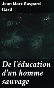 Cover von De l'éducation d'un homme sauvage
