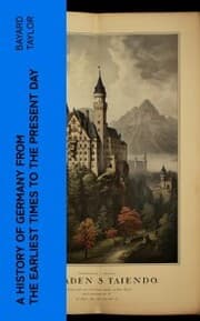 Cover von A History of Germany from the Earliest Times to the Present Day