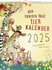 Cover von Wandkalender 2025: Der tierisch tolle Tierkalender