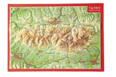Cover von Reliefpostkarte Tatry/Tatra