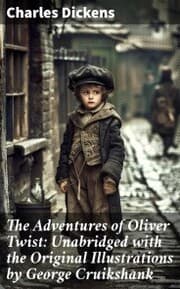 Cover von The Adventures of Oliver Twist: Unabridged with the Original Illustrations by George Cruikshank