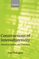 Cover von Constructions of Intersubjectivity
