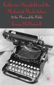Cover von Katherine Mansfield and the Modernist Marketplace