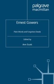 Cover von Ernest Gowers