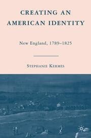 Cover von Creating an American Identity