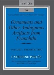Cover von Ornaments and Other Ambiguous Artifacts from Franchthi
