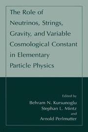 Cover von The Role of Neutrinos, Strings, Gravity and Variable Cosmological Constant in Elementary Particle Physics