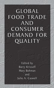 Cover von Global Food Trade and Consumer Demand for Quality