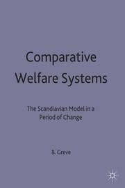 Cover von Comparative Welfare Systems