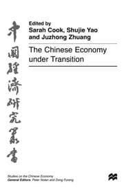 Cover von The Chinese Economy under Transition