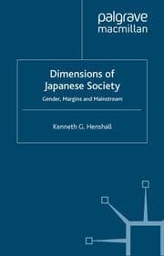 Cover von Dimensions of Japanese Society