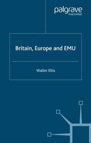 Cover von Britain, Europe and EMU