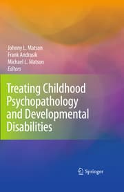 Cover von Treating Childhood Psychopathology and Developmental Disabilities