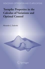 Cover von Turnpike Properties in the Calculus of Variations and Optimal Control