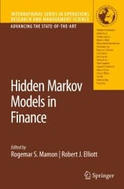 Cover von Hidden Markov Models in Finance