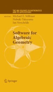 Cover von Software for Algebraic Geometry