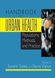 Cover von Handbook of Urban Health