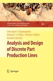 Cover von Analysis and Design of Discrete Part Production Lines