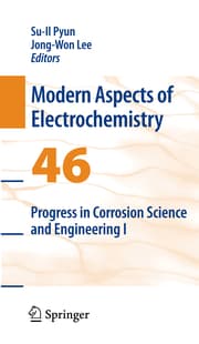 Cover von Progress in Corrosion Science and Engineering
