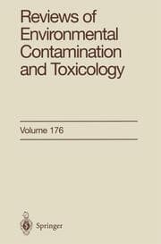 Cover von Reviews of Environmental Contamination and Toxicology, Volume 176