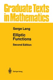 Cover von Elliptic Functions