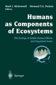 Cover von Humans as Components of Ecosystems