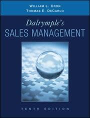 Cover von Dalrymple's Sales Management