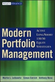 Cover von Modern Portfolio Management