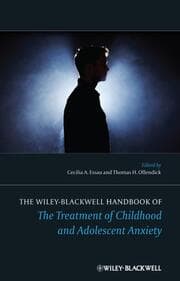 Cover von The Wiley-Blackwell Handbook of The Treatment of Childhood and Adolescent Anxiety