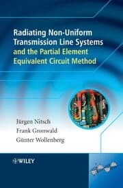 Cover von Radiating Nonuniform Transmission-Line Systems and the Partial Element Equivalent Circuit Method