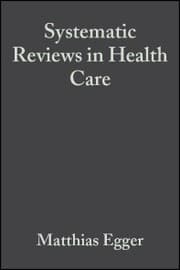 Cover von Systematic Reviews in Health Care