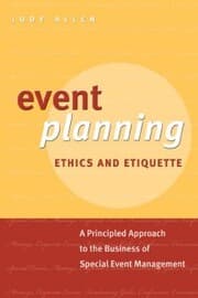Cover von Event Planning Ethics and Etiquette