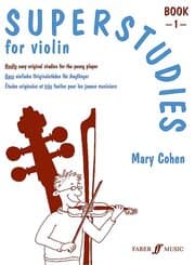 Cover von Superstudies for violin 1