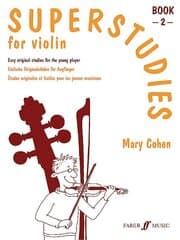Cover von Superstudies for violin 2