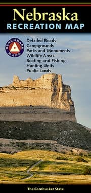 Cover von Nebraska Recreation Map