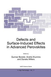 Cover von Defects and Surface-Induced Effects in Advanced Perovskites
