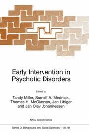 Cover von Early Intervention in Psychotic Disorders