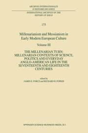 Cover von Millenarianism and Messianism in Early Modern European Culture Volume III