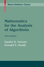 Cover von Mathematics for the Analysis of Algorithms