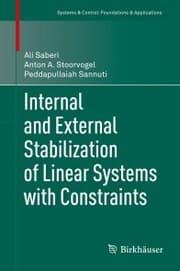 Cover von Internal and External Stabilization of Linear Systems with Constraints