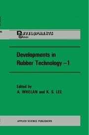 Cover von Developments in Rubber Technology