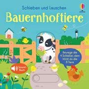 Cover von Schieben und Lauschen: Bauernhoftiere