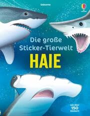 Cover von Die große Sticker-Tierwelt: Haie