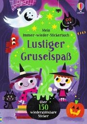Cover von Mein Immer-wieder-Stickerbuch: Lustiger Gruselspaß