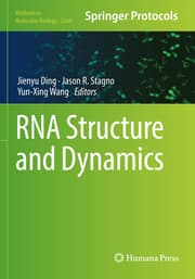 Cover von RNA Structure and Dynamics
