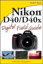 Cover von Nikon D40 / D40x Digital Field Guide
