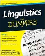 Cover von Linguistics For Dummies