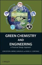 Cover von Green Chemistry and Engineering