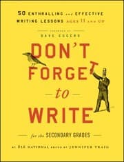 Cover von Don't Forget to Write for the Secondary Grades