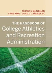 Cover von The Handbook of College Athletics and Recreation Administration